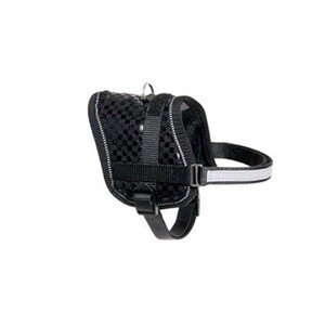 Flamingo Eeny Mini Köpek Göğüs Tasması M (36-46 cm) Siyah