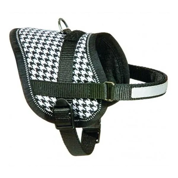 Flamingo Eeny Mini Köpek Göğüs Tasması XS (26-35 cm) Pepita - 1