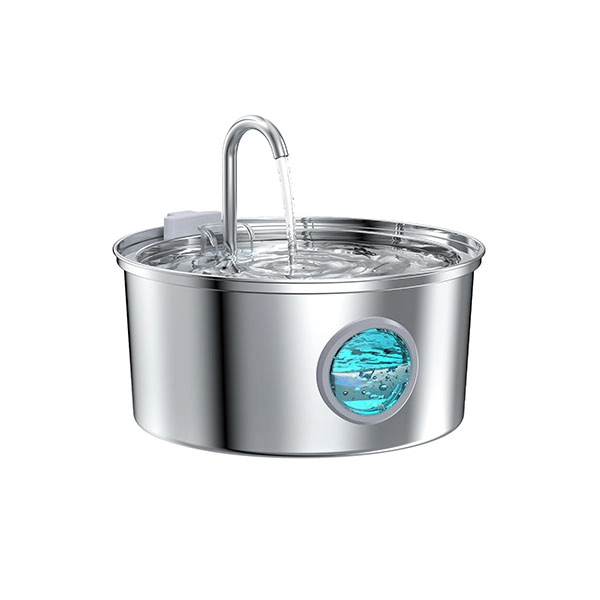 Electron 3.2 L Tekli Paslanmaz Çelik Kedi Köpek İçin Otomatik Su Pınarı - 1