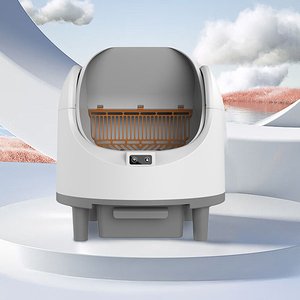 Electron Akıllı Açık Kasa Otomatik Kedi Tuvaleti – Sessiz Motorlu, Koku Gidericili, UV Sterilizasyonlu - 7