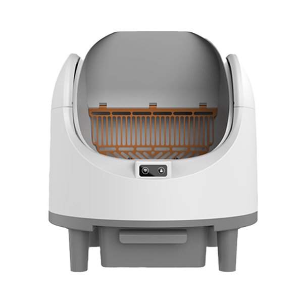 Electron Akıllı Açık Kasa Otomatik Kedi Tuvaleti – Sessiz Motorlu, Koku Gidericili, UV Sterilizasyonlu - 2