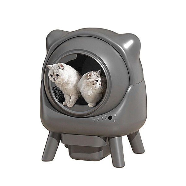 Electron Akıllı Otomatik Kedi Tuvaleti – 50L, UV Temizleme, Akıllı Sensörlü,Kompakt Tasarım - 1