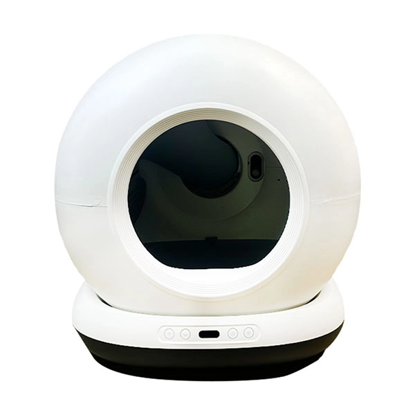 Electron Otomatik Kedi Tuvaleti, App İle Kontrol, 75lt Iç Hazne, 9lt Çöp Haznesi,Sessiz ve Hızlı Çalışma - 1