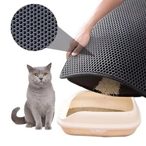 ELEKLİ KEDİ TUVALETİ PASPASI GRİ