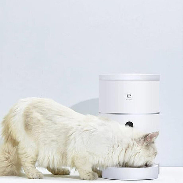 ELS Pet Kameralı Wi-Fi Bağlantılı Otomatik Kedi ve Köpek Mama Kabı 4 L