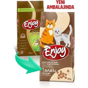 Enjoy Tavuklu Kedi Maması 15 KG - 2