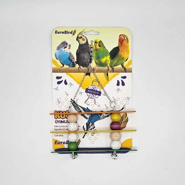 EuroBird Kuş Oyuncağı Üçlü Salıncak - 1