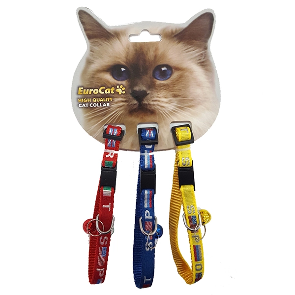 EuroCat Kedi Boy. Tas. Bayrak Des.10mm28cm (3 Lü) - 1