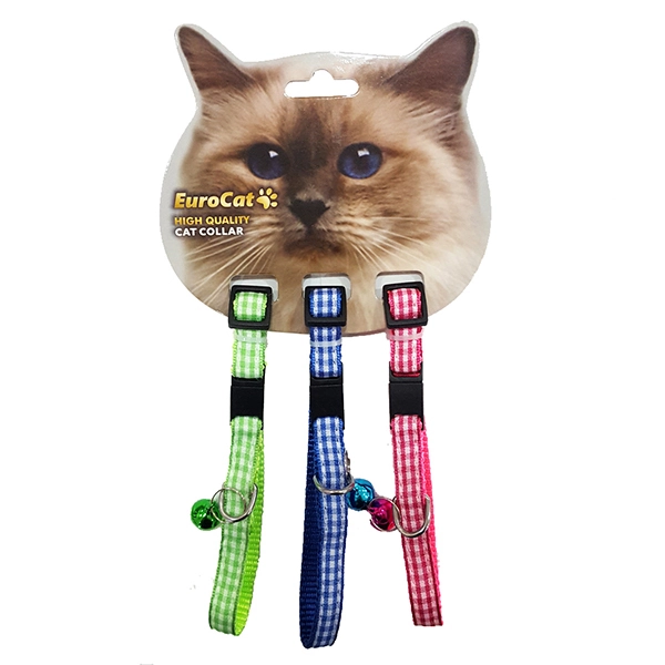 EuroCat Kedi Boy. Tas. Ekose Des.10mm28cm (3 Lü) - 1