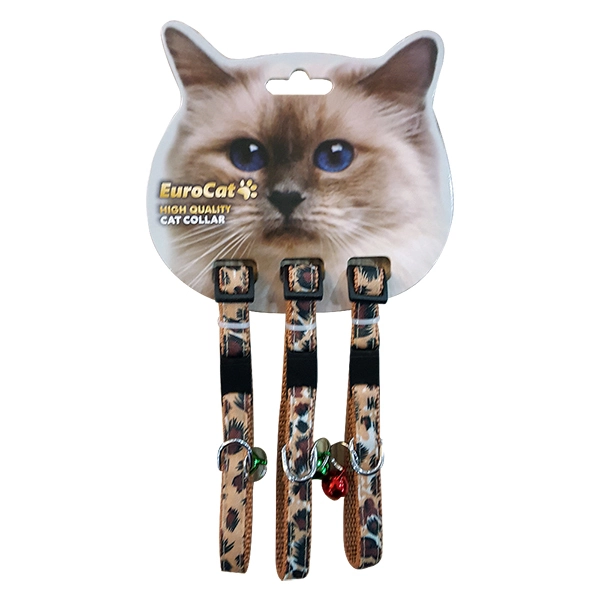 EuroCat Kedi Boy. Tas. Leopar Des.10mm28cm (3 Lü) - 1