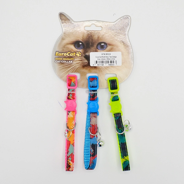 EuroCat Kedi Boy. Tas.Dalga Des.10mm28cm (3 lü) - 1