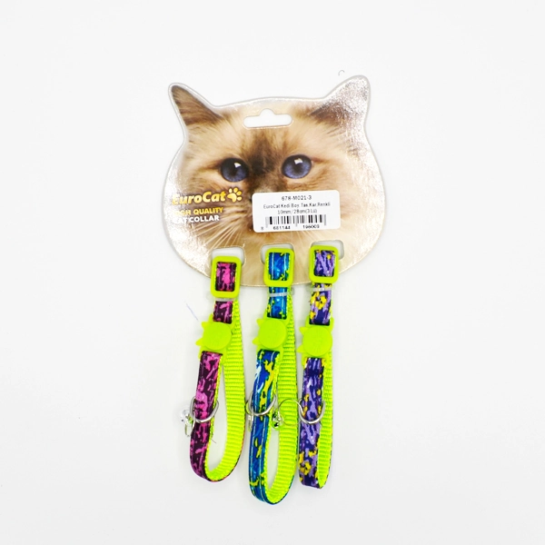 EuroCat Kedi Boy. Tas.Kar.Renkli 10mm28cm(3 Lü) - 1