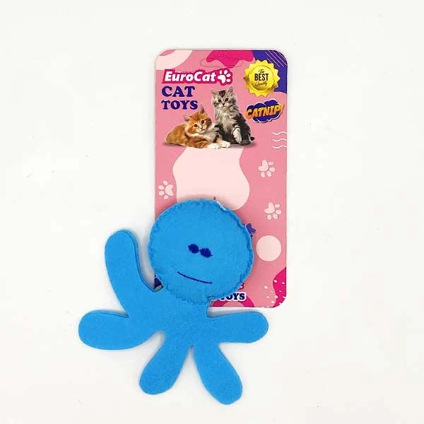 EuroCat Toys Ahtapot Şeklinde Kedi Oyuncağı - 1