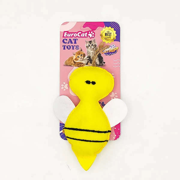 EuroCat Toys Arı Şeklinde Kedi Oyuncağı - 1