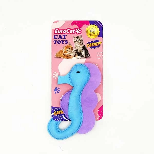EuroCat Toys Deniz Atı Şeklinde Kedi Oyuncağı - 1
