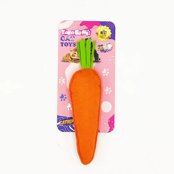 EuroCat Toys Havuç Şeklinde Kedi Oyuncağı - 1