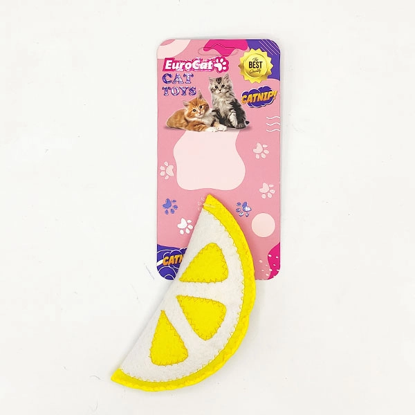 EuroCat Toys Limon Şeklinde Kedi Oyuncağı - 1