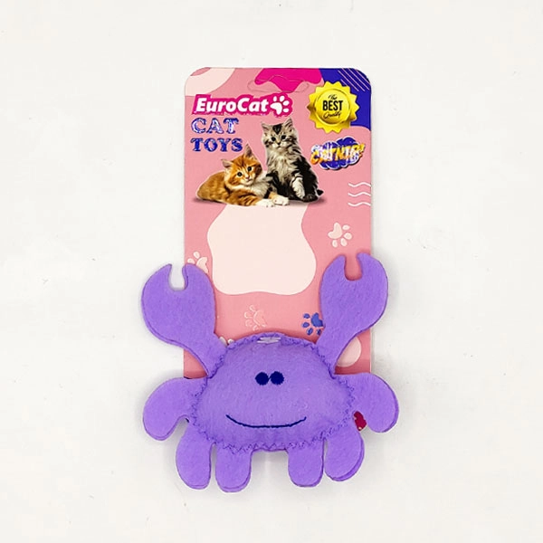 EuroCat Toys Yengeç Şeklinde Kedi Oyuncağı - 1