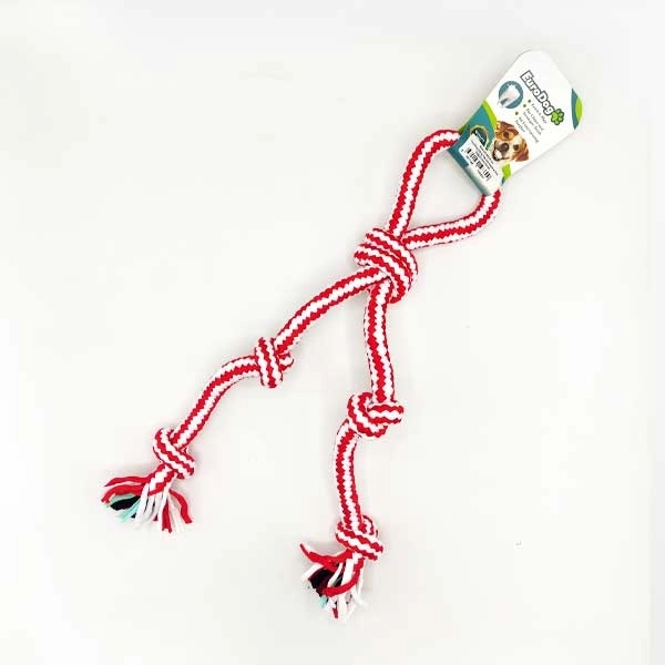 EuroDog Diş İp Hlk.Diş Kaşıma Beş Düğ.Kır.Bey 40cm - 1