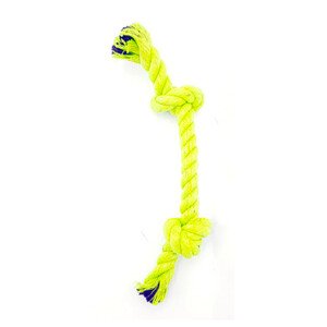 EuroDog Çift Düğümlü Sarı Köpek Diş İpi ve Oyuncağı 23 cm