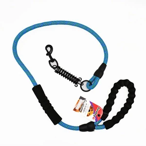 EuroDog Köpek Uzatma Reflektörlü 14mm x 120cm Mavi