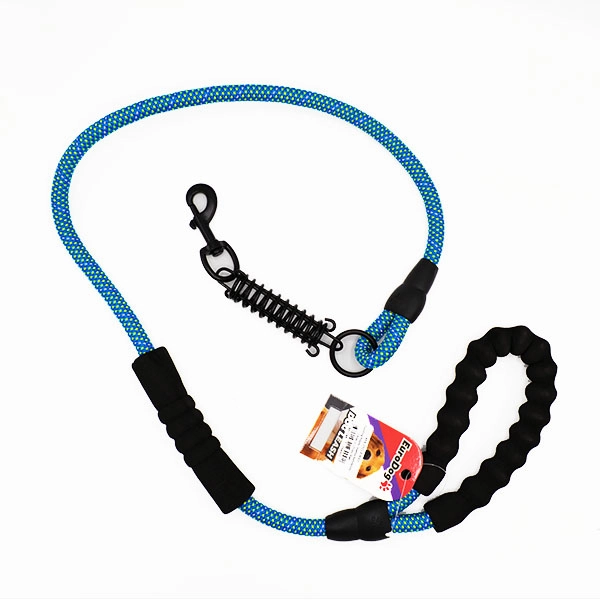 EuroDog Köpek Uzatma Reflektörlü 14mm x 120cm Mavi - 1