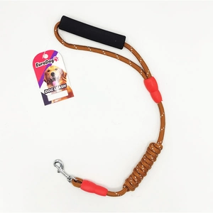 EuroDog Köpek Uzatma Reflektörlü 8mmx120cm Kahvere