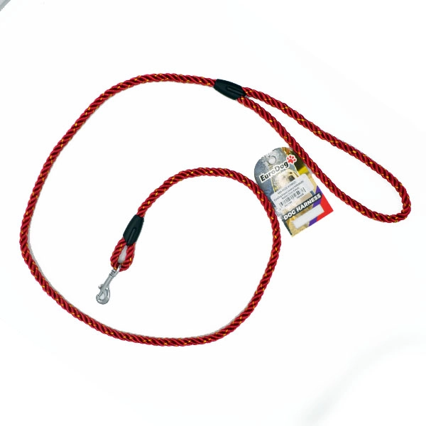 EuroDog Köpek Uzatma Reflektörlü 8mmx120cm Kırmızı - 1