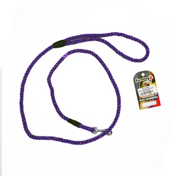 EuroDog Köpek Uzatma Reflektörlü 8mmx120cm Mor - 1