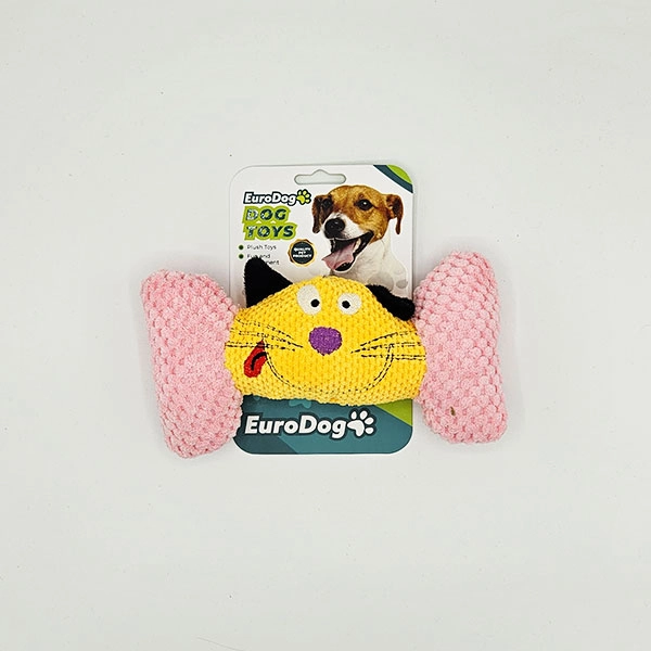 EuroDog Örgü Peluş Kemik Köpek Oyuncağı 19,5x11 Cm - 2