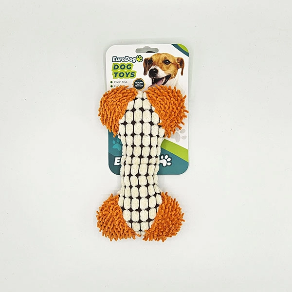 EuroDog Peluş Kemik Köpek Oyuncağı 18x12 Cm - 1