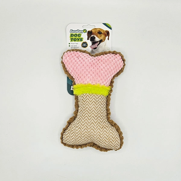 EuroDog Peluş Kemik Köpek Oyuncağı 23x15 Cm - 1