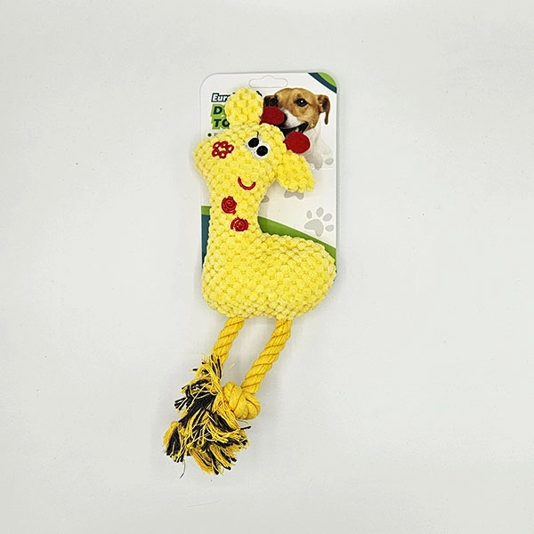 EuroDog Peluş Zürafa Köpek Oyuncağı 28x15 Cm - 1