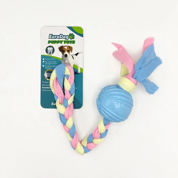 EuroDog Puppy Toys Mavi Top Diş Kaşıma Oyuncağı - 1