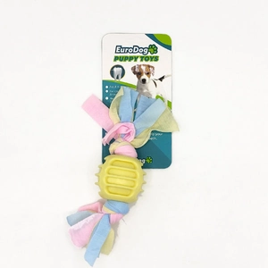EuroDog Puppy Toys Sarı Ufak Top Diş Kaşıma Oy.