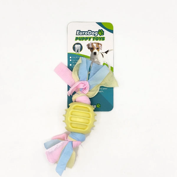 EuroDog Puppy Toys Sarı Ufak Top Diş Kaşıma Oy. - 1