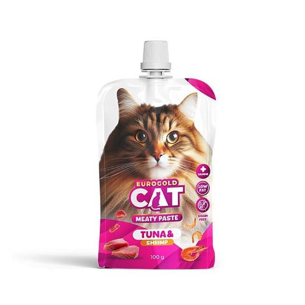 EuroGold Cat Et Ezmesi Ton Balığı-Karides 100 Gr - 2