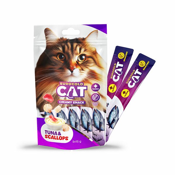 EuroGold Cat Sıvı Kedi Öd. Ton-Deniz Tarağı 5x15Gr - 1