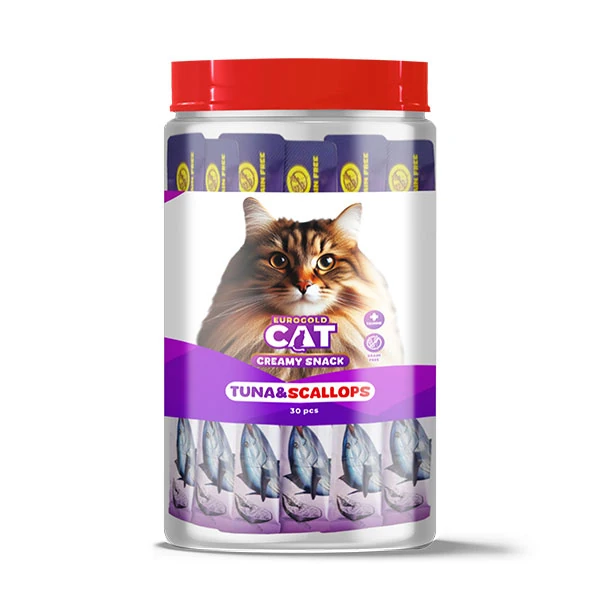 EuroGold Cat Sıvı Kedi Öd.Ton-Deniz Tarağı 30x15Gr - 1