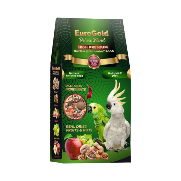 EuroGold Deluxe Papağan Fruits-Nuts 650 Gr - 1