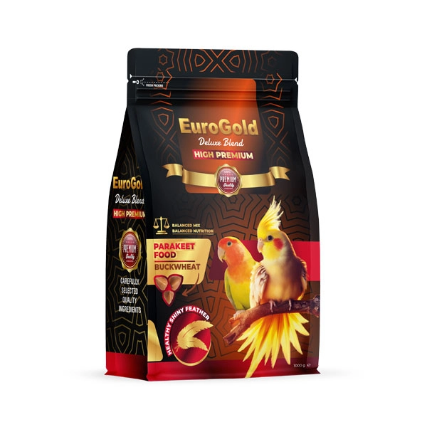 EuroGold Deluxe Paraket Yemi Karabuğdaylı 1000 Gr. - 1