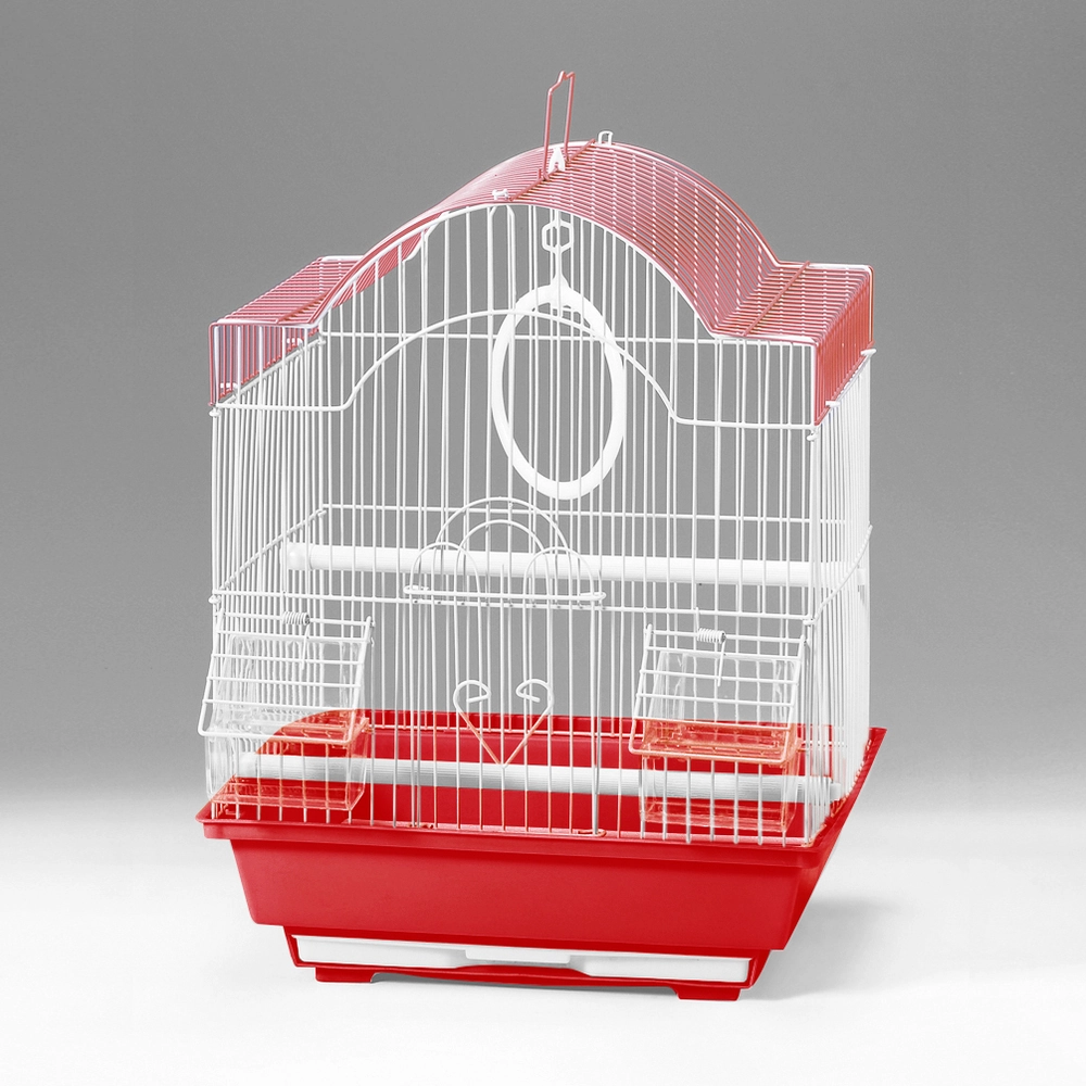 EuroGold Kafes Kemer Çatılı Renkli (30x23x39) - 1