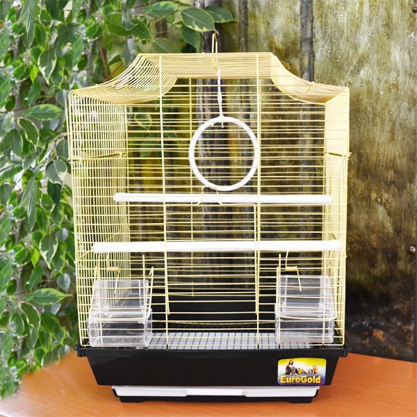 EuroGold Kafes Pirinç Yayvan Tepe Düz Çatı (34,5x28x45,5) - 1