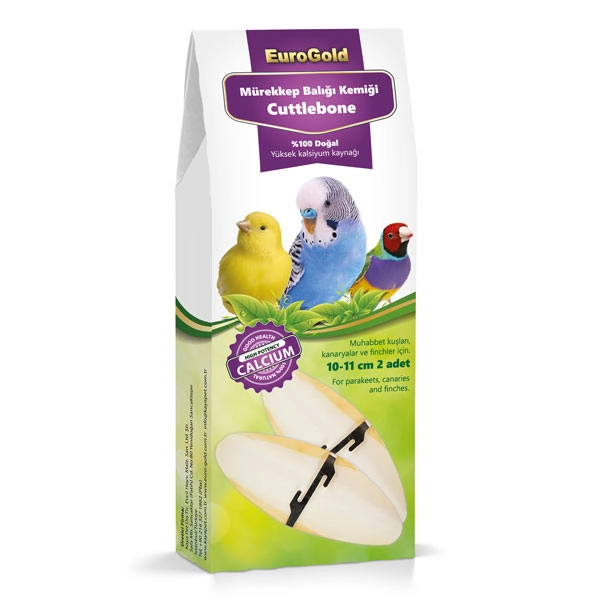 EuroGold Mürekkep Balığı Kemiği İkili 10-12 cm - 1