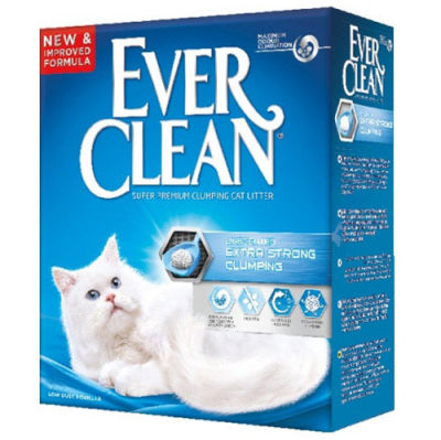 Ever Clean Extra Strong Ekstra Güçlü Kokusuz Topaklanan Kedi Kumu 10 L - 1