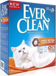 Ever Clean Fast Acting Doğal Bitki Özlü Hızlı Koku Kontrollü Topaklanan Kedi Kumu 10 L
