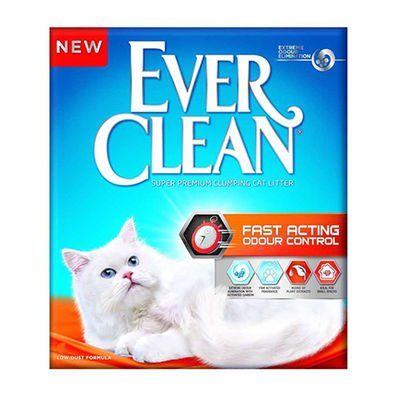 Ever Clean Fast Acting Doğal Bitki Özlü Hızlı Koku Kontrollü Topaklanan Kedi Kumu 10 L - 2