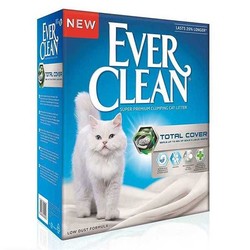 Ever Clean Total Cover Kokusuz Uzun Ömürlü Koku Kontrollü Topaklanan Kedi Kumu 6 L - 1