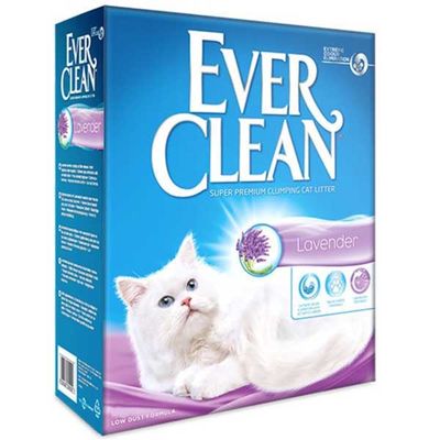 Ever Clean Lavender Lavanta Kokulu Topaklanan Kedi Kumu 6 L - 1