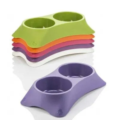 Evohe Kyane Kedi Mama Su Kabı Mix 2 x 250 ml - 1